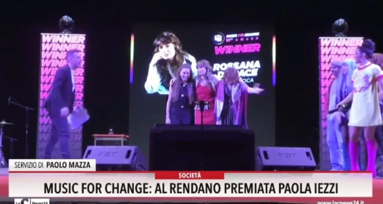 Music for change: al Rendano premiata Paola Iezzi