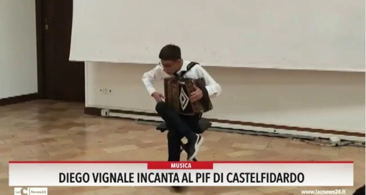 Diego Vignale incanta al Pif di Castelfidardo