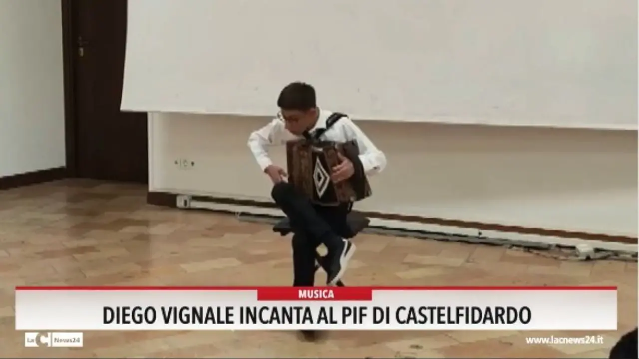Diego Vignale incanta al Pif di Castelfidardo