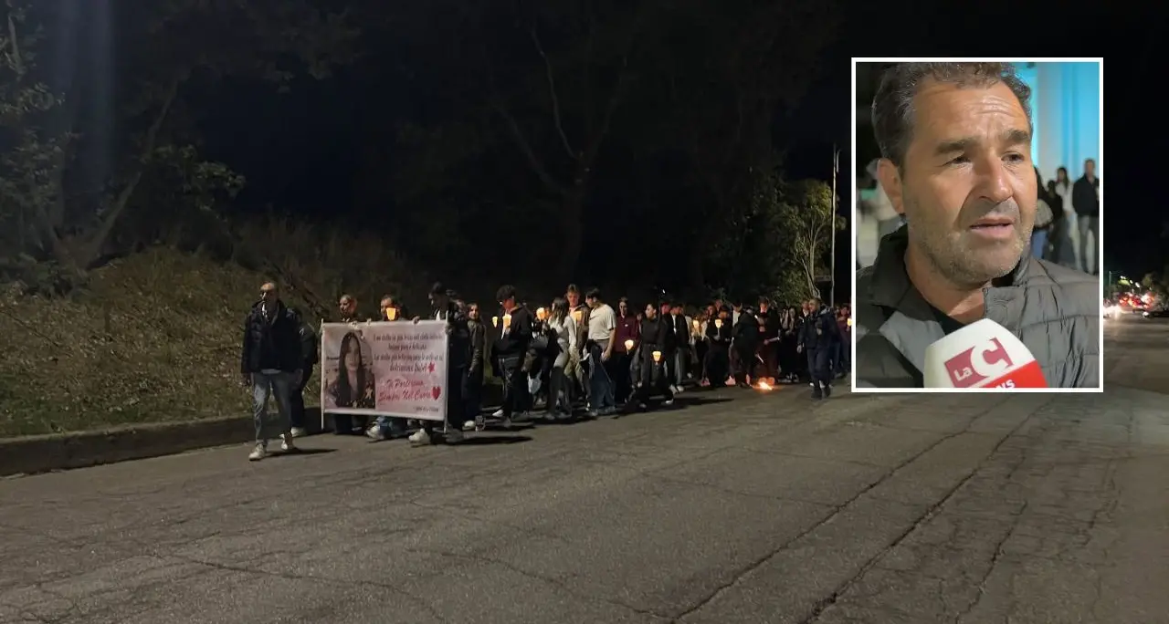 Montalto, una fiaccolata per Isabel. Papà Maurizio: «La sua storia sia da monito per i medici»\n