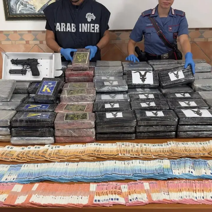 Droga Capitale, sequestrato un carico di cocaina da sedici milioni di euro