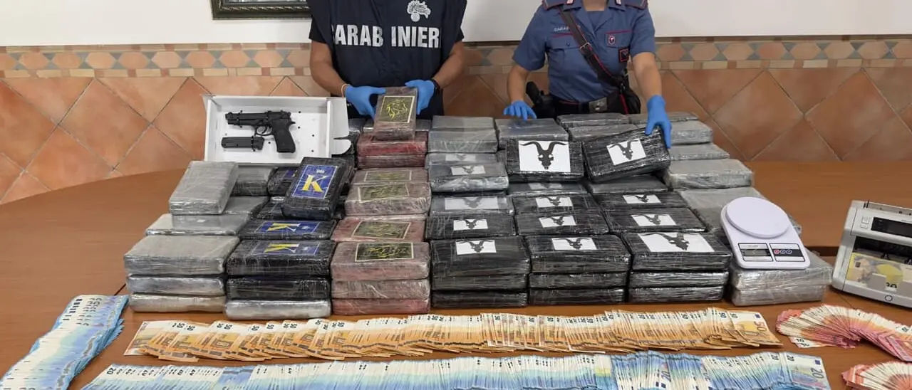 Droga Capitale, sequestrato un carico di cocaina da sedici milioni di euro
