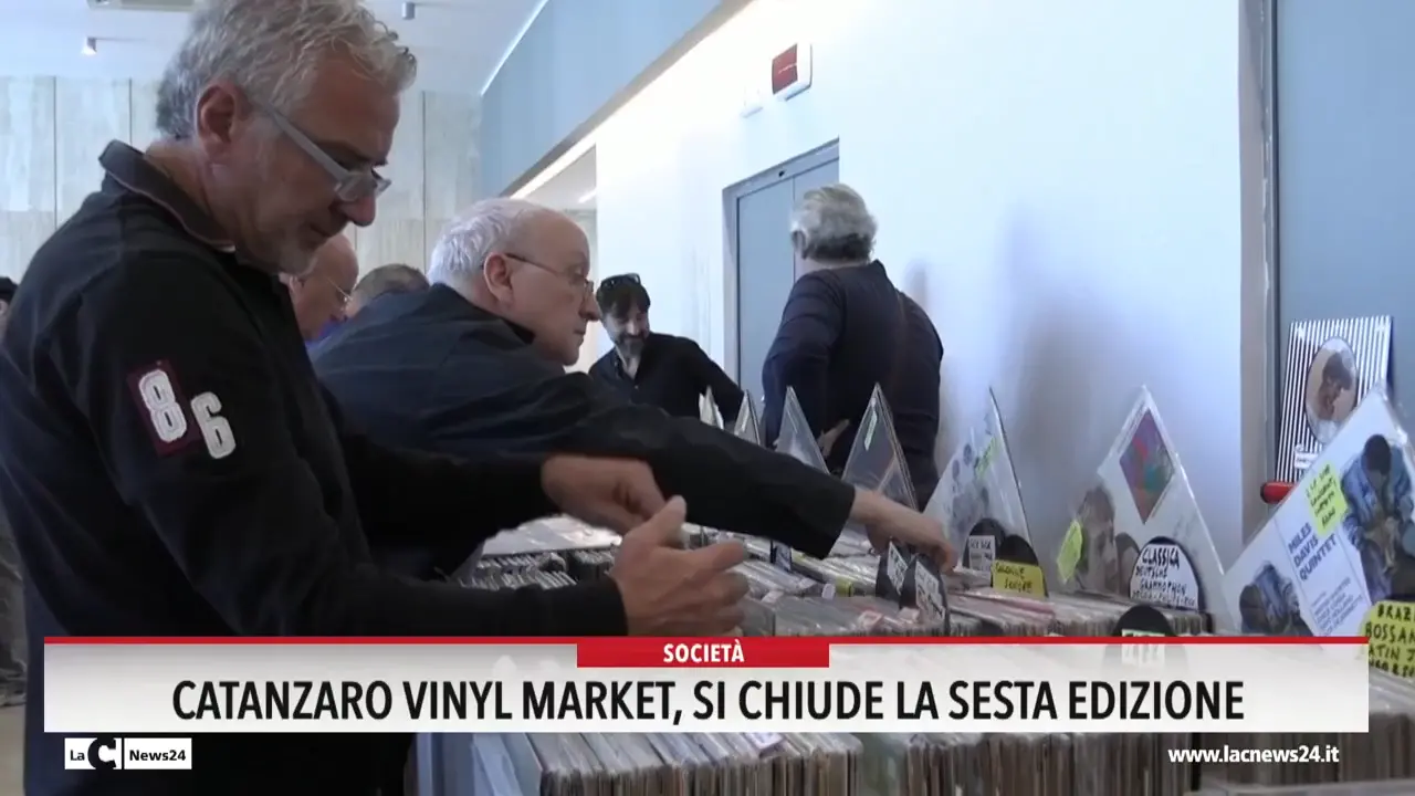 Catanzaro Vinyl Market, si chiude la sesta edizione