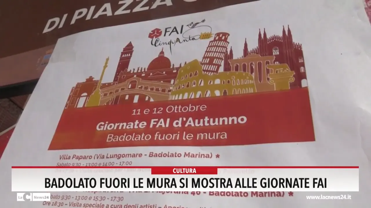 Badolato fuori le mura si mostra alle Giornate Fai