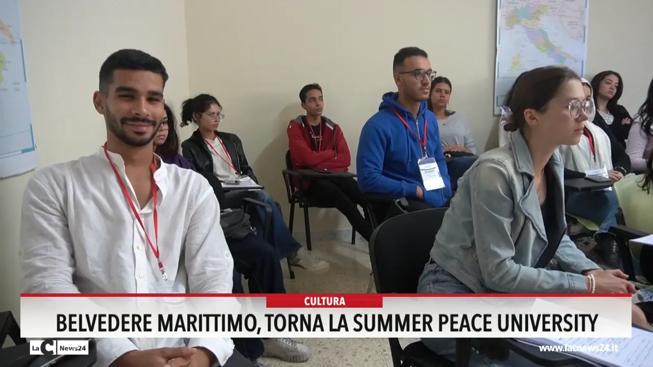 Belvedere Marittimo, torna la Summer Peace University