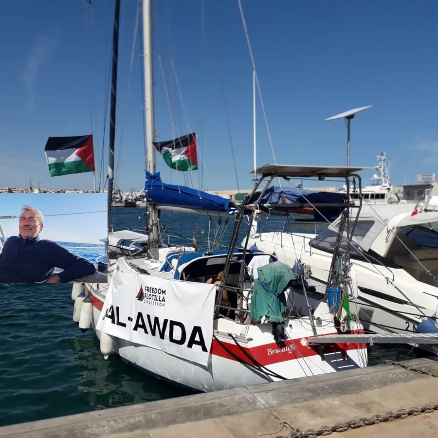 Flotilla, il ritorno a Reggio dell’attivista Nando Primerano: «In mare e da terra la mobilitazione per la Palestina libera non si fermerà»\n