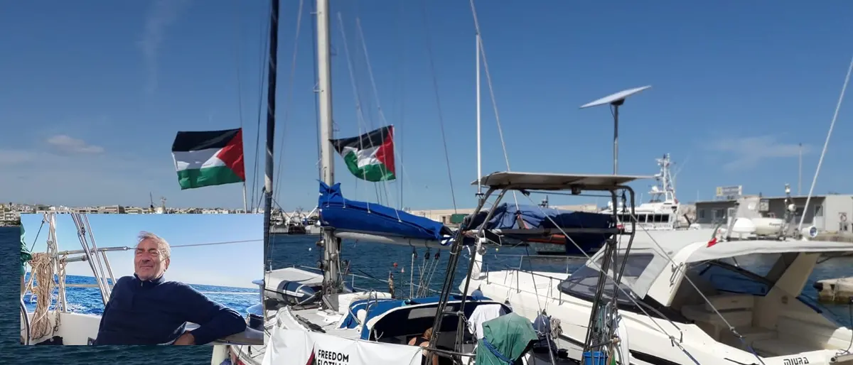 Flotilla, il ritorno a Reggio dell’attivista Nando Primerano: «In mare e da terra la mobilitazione per la Palestina libera non si fermerà»\n