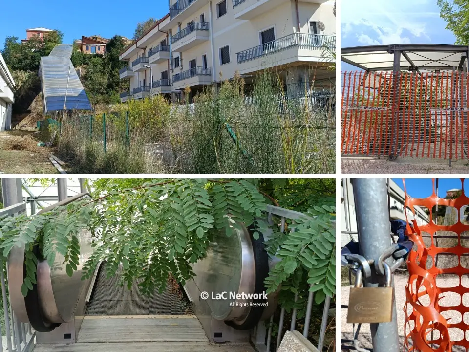 Scala mobile di Vibo, l’eterno miraggio: «Ora manca solo il collaudo»