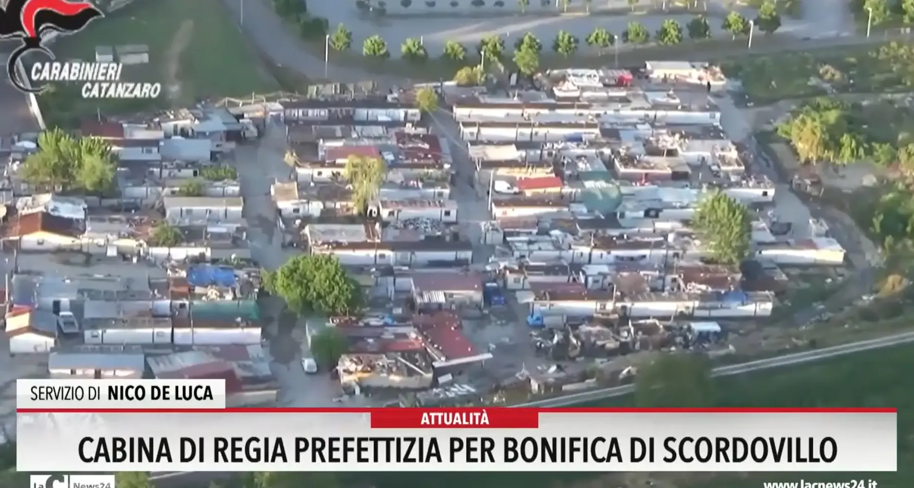 Verso la bonifica del campo Rom di Scordovillo: conclusione dei lavori preliminari entro dicembre\n