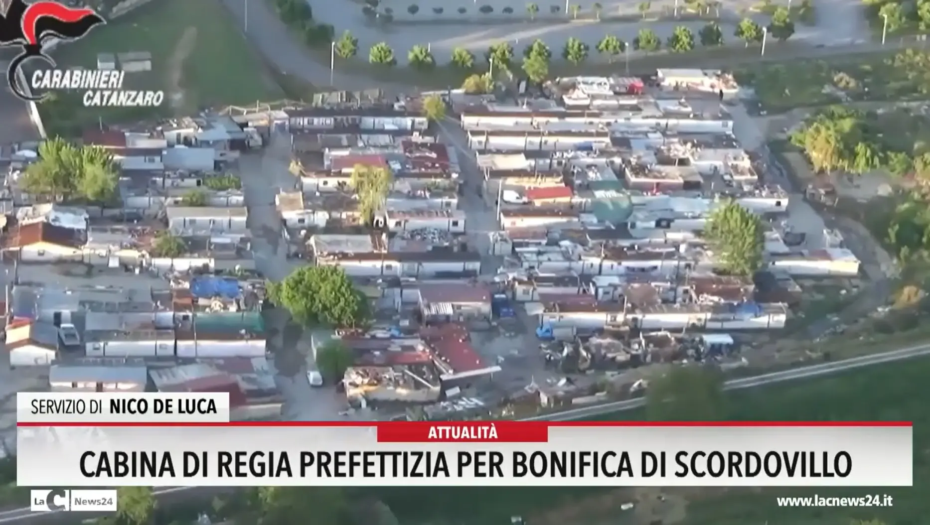 Verso la bonifica del campo Rom di Scordovillo: conclusione dei lavori preliminari entro dicembre\n