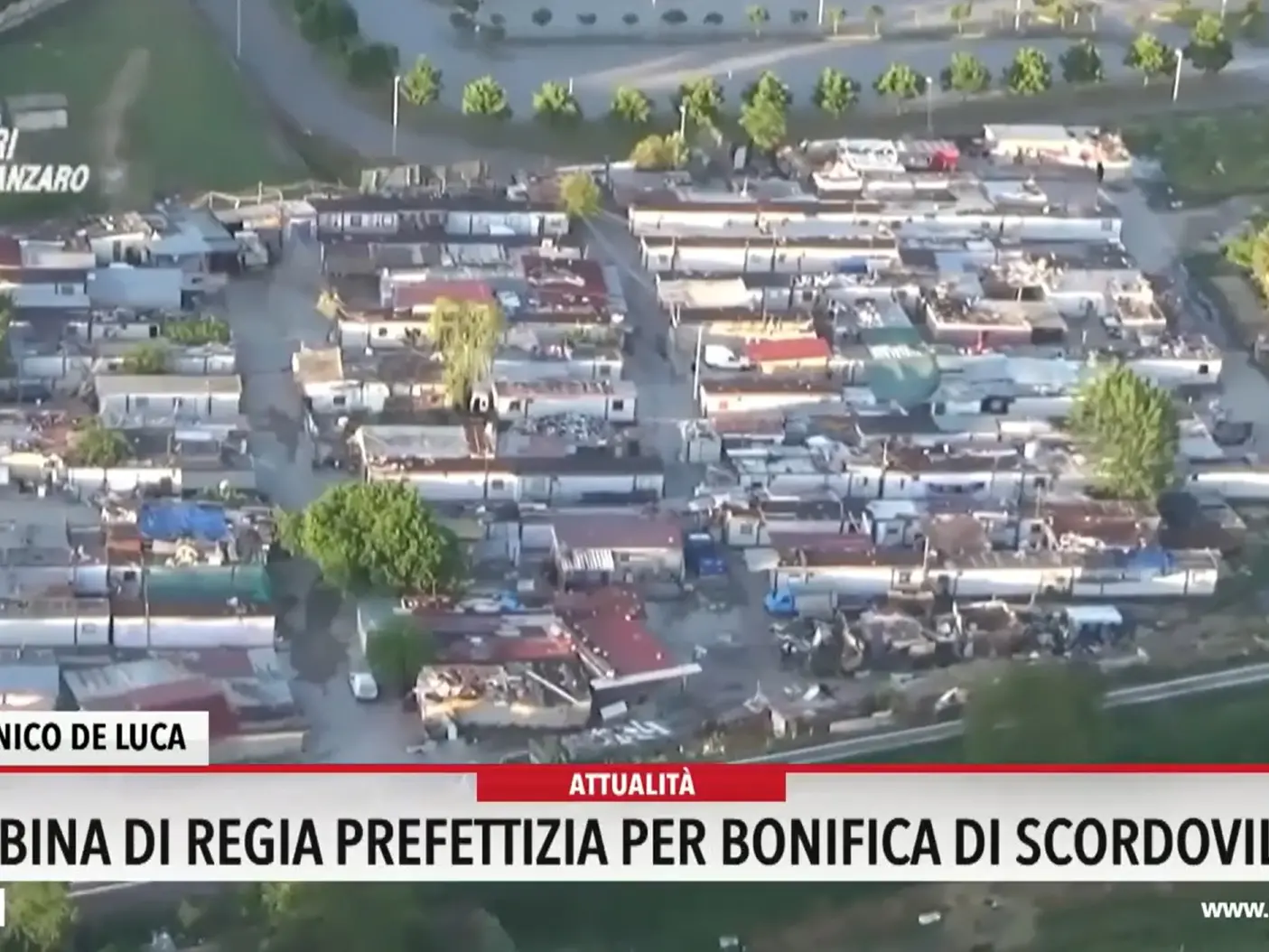 Verso la bonifica del campo Rom di Scordovillo: conclusione dei lavori preliminari entro dicembre