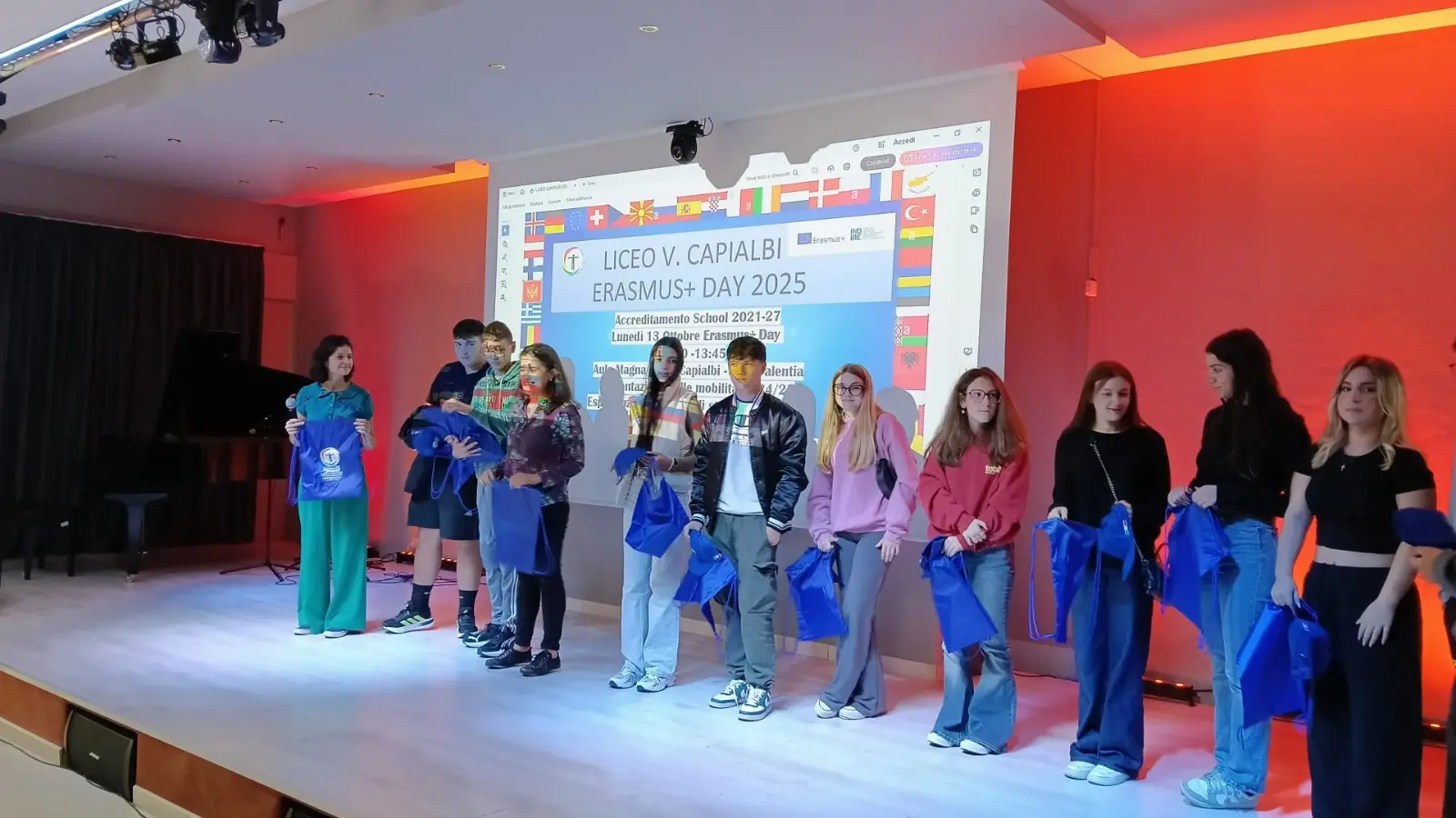 Erasmus Days 2025: il Liceo Capialbi di Vibo Valentia celebra la Festa dell’Europa\n