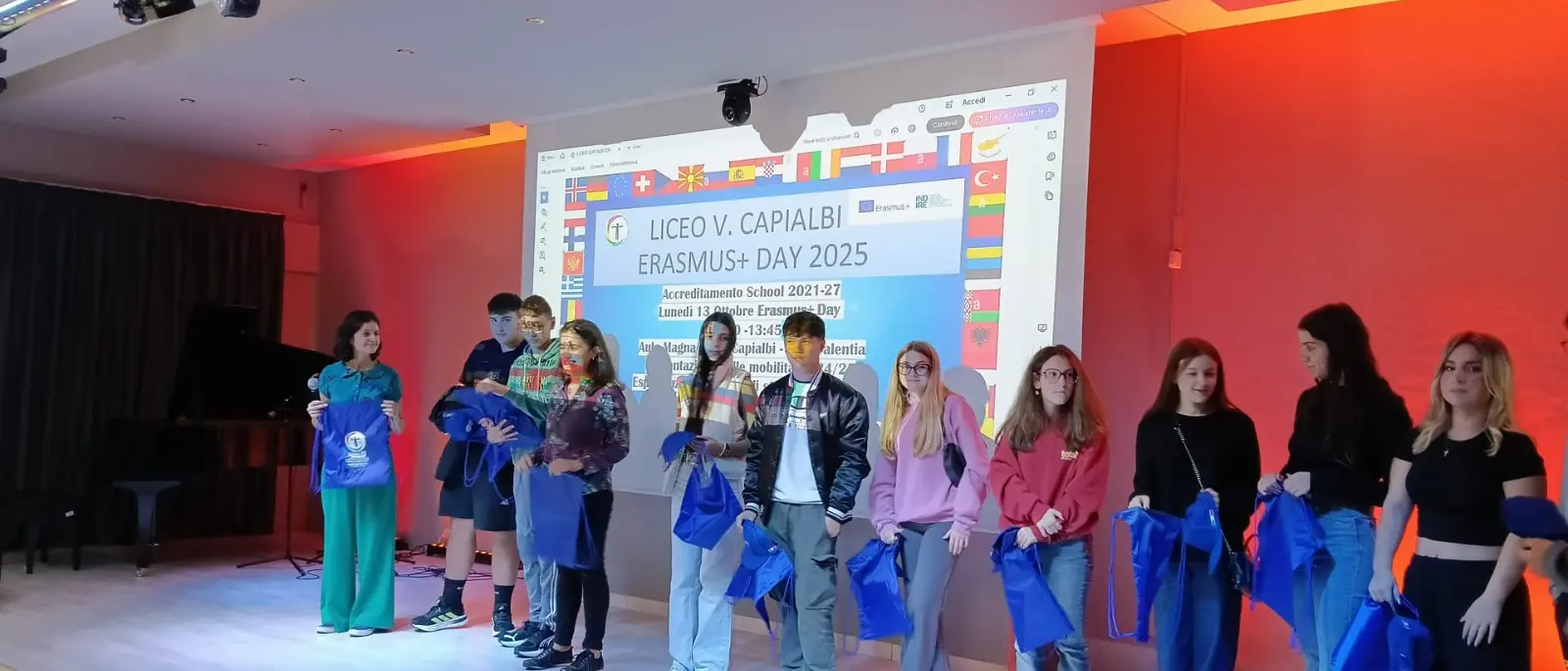 Erasmus Days 2025: il Liceo Capialbi di Vibo Valentia celebra la Festa dell’Europa\n