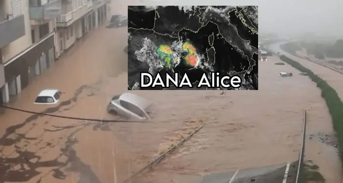 Tempesta devastante in Catalogna: piogge torrenziali devastano la città\u00A0di Godall\n