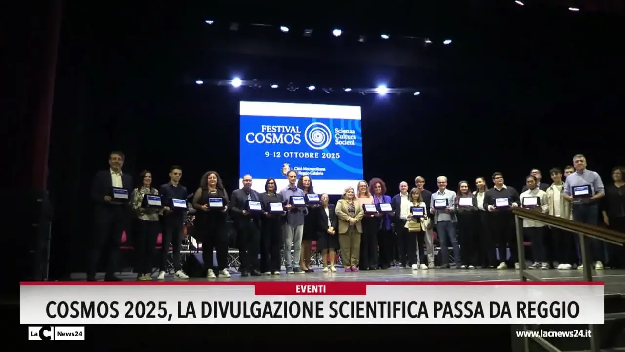 Cosmos 2025, la divulgazione scientifica passa da Reggio