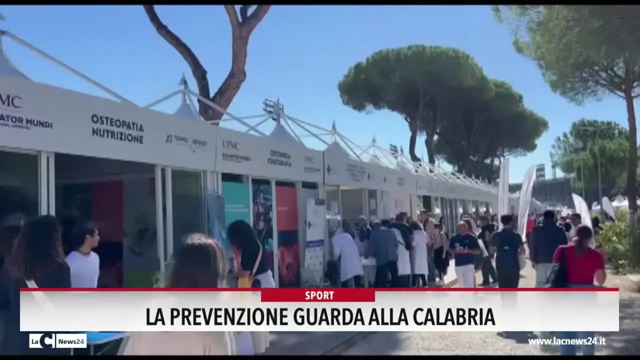 La prevenzione guarda alla Calabria