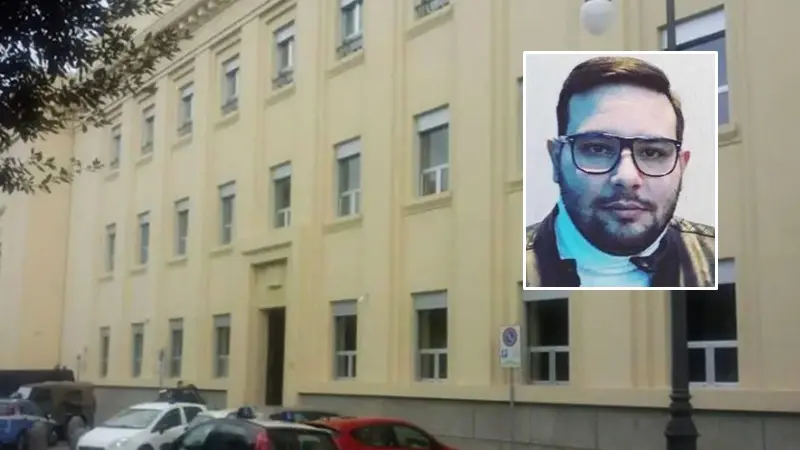 <p>Il Tribunale di Vibo e nel riquadro Michele Manco</p>\\n