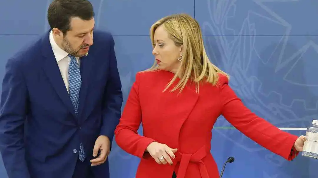 <p>Matteo Salvini e Giorgia Meloni</p>\\n , Archivio LaC News24