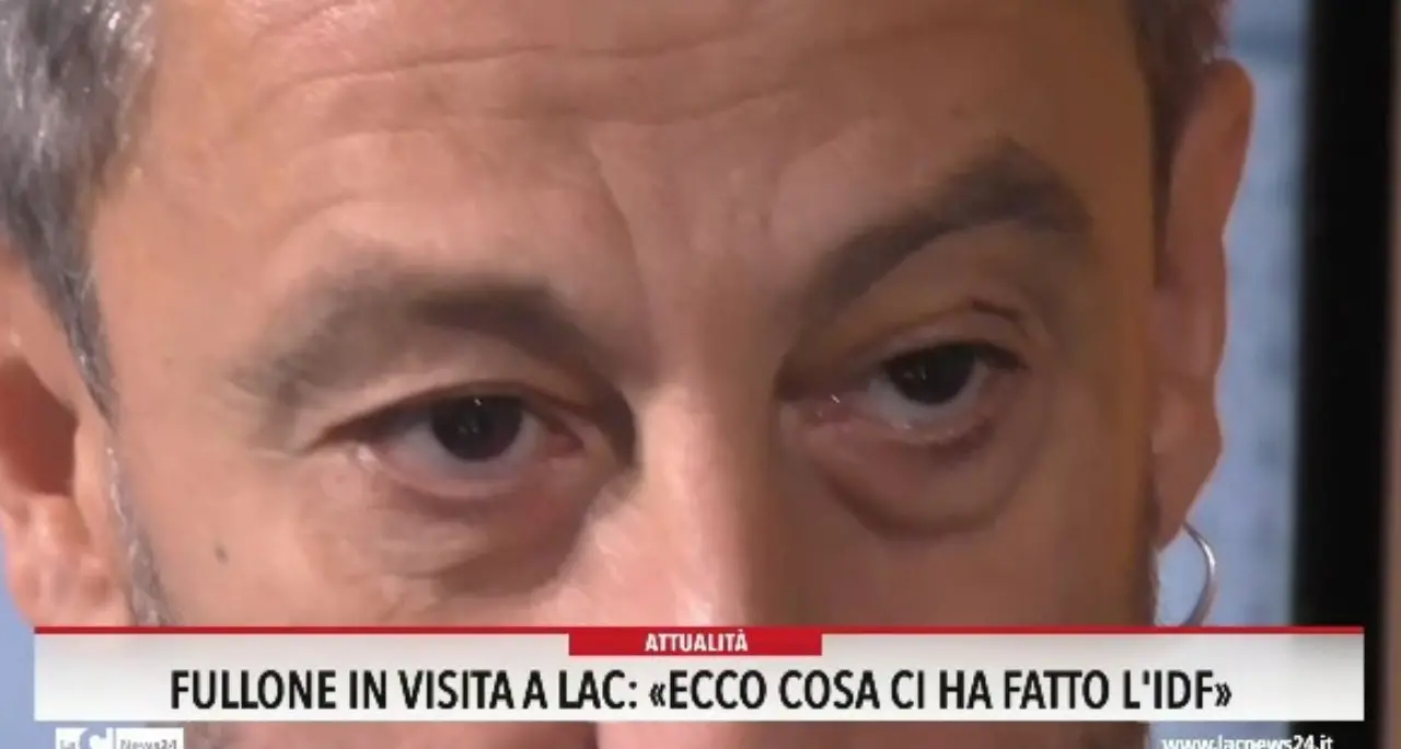 Fullone in visita a LaC: «Ecco cosa ci ha fatto l'Idf»