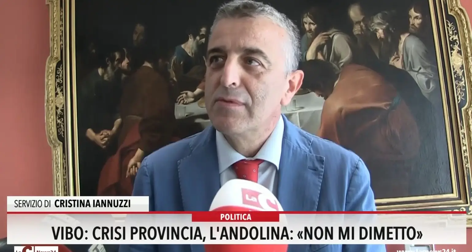 Crisi alla Provincia di Vibo, L'Andolina: «Non mi dimetto»