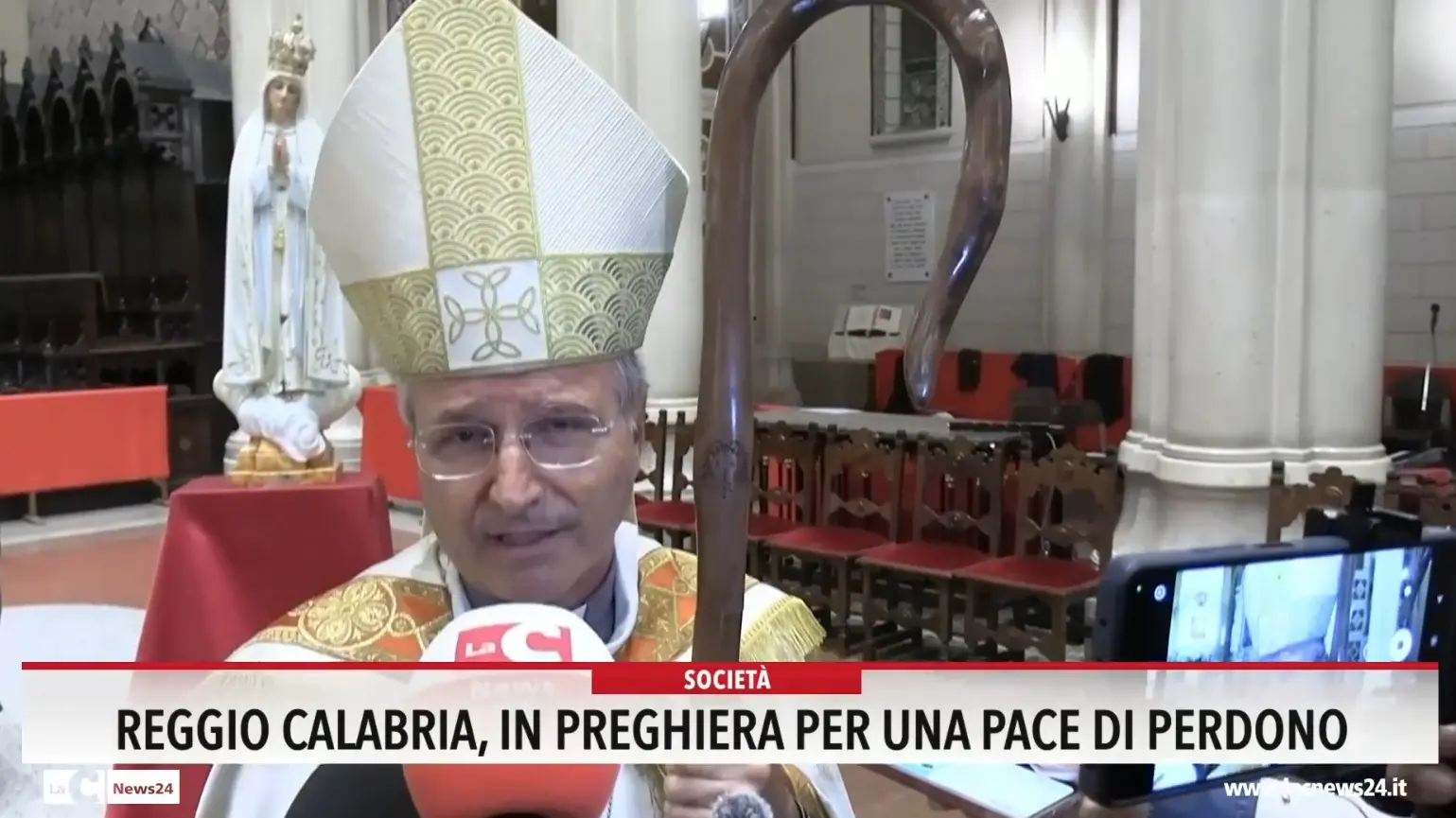 Reggio Calabria in preghiera per una pace di perdono