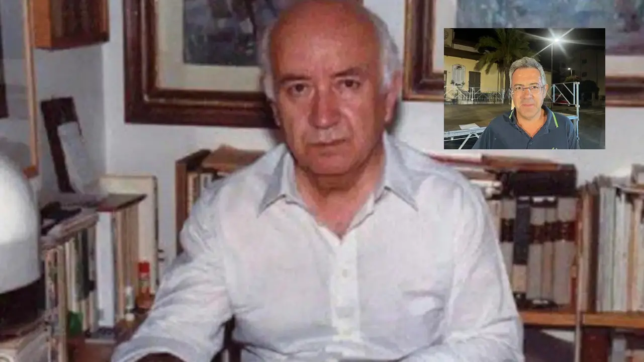 <p>Lo scrittore Saverio Strati e nel riquadro lo studioso Giuseppe Polimeni</p>\\n