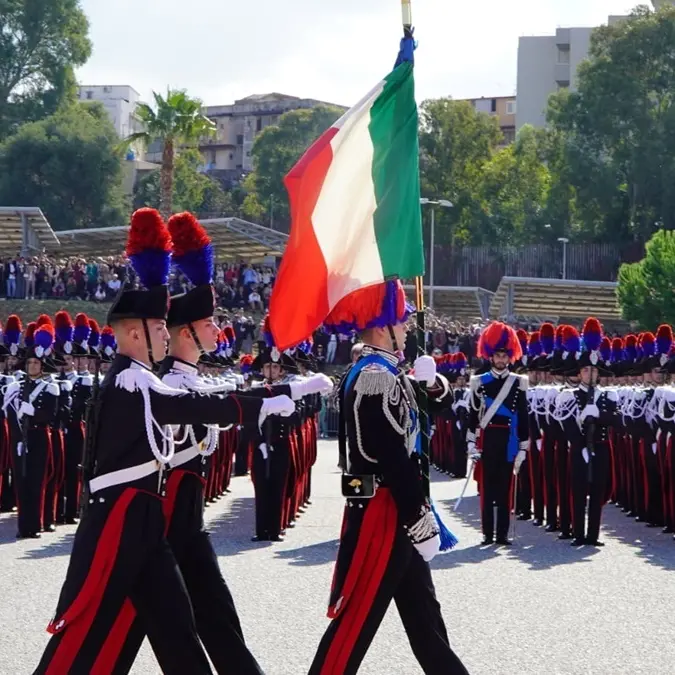 Scuola \"Fava - Garofalo\" di Reggio, oggi il solenne giuramento degli allievi Carabinieri del 144° corso Allievi Carabinieri