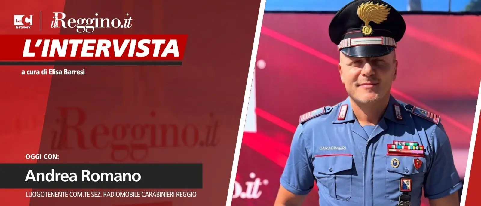 A TU PER TU | Luogotenente Andrea Romano: sicurezza, prevenzione e il volto umano dell’Arma - VIDEO