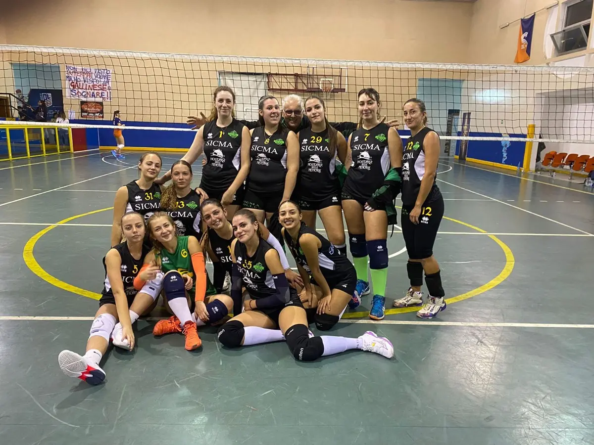 Volley serie D, Sicma batte la Tavernese 3 set a zero