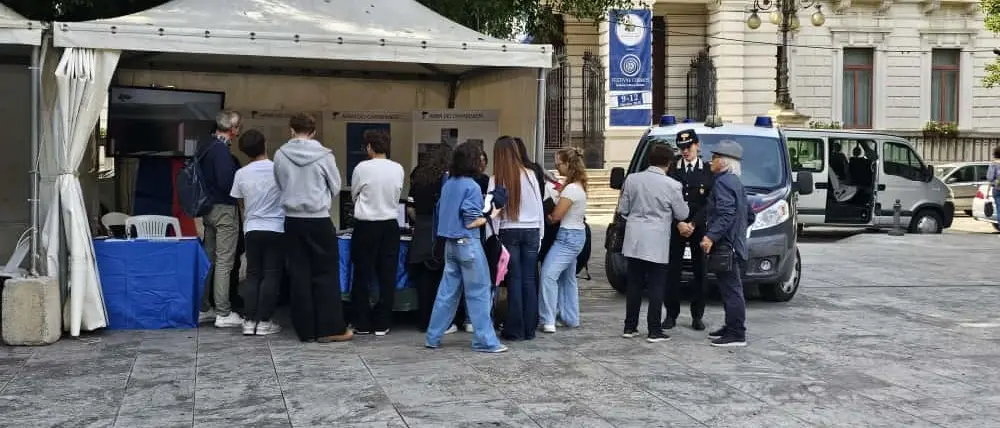 Reggio, il Ris dei Carabinieri presente al Festival Cosmos