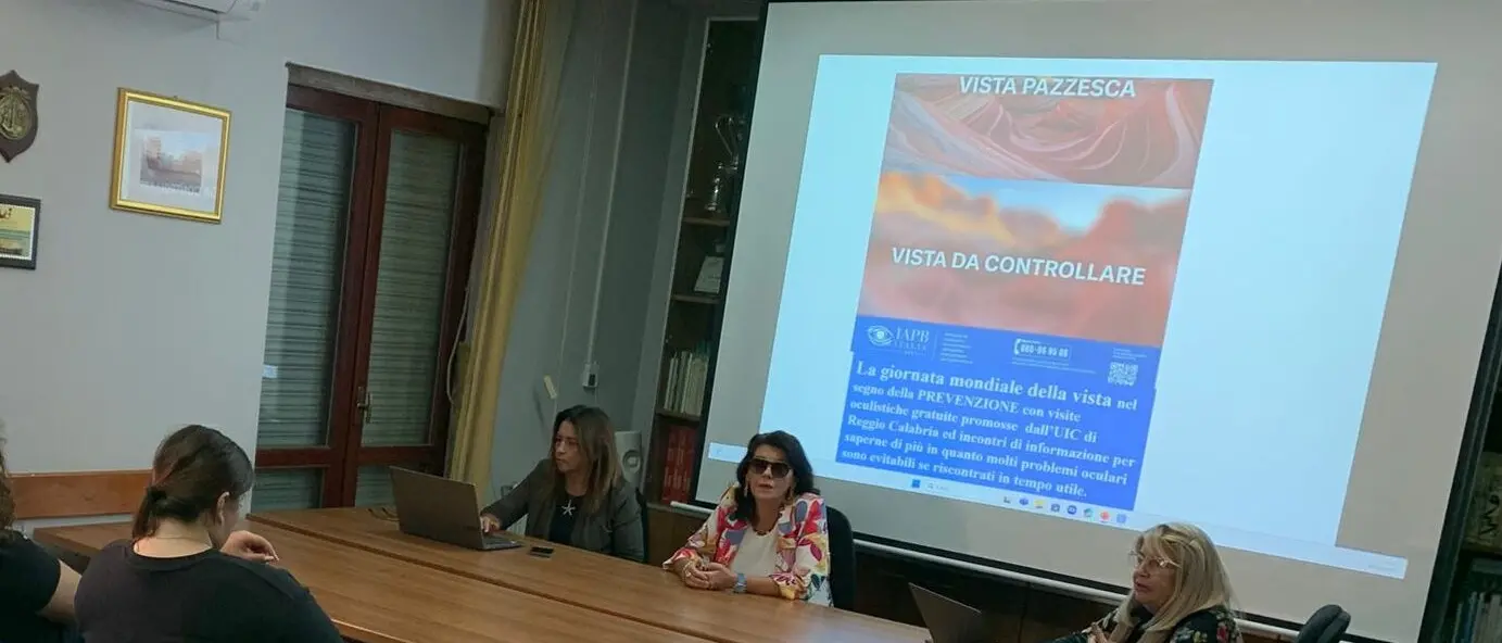 Reggio, giornata mondiale della vista: UICI e IAPB promuovono prevenzione e inclusione