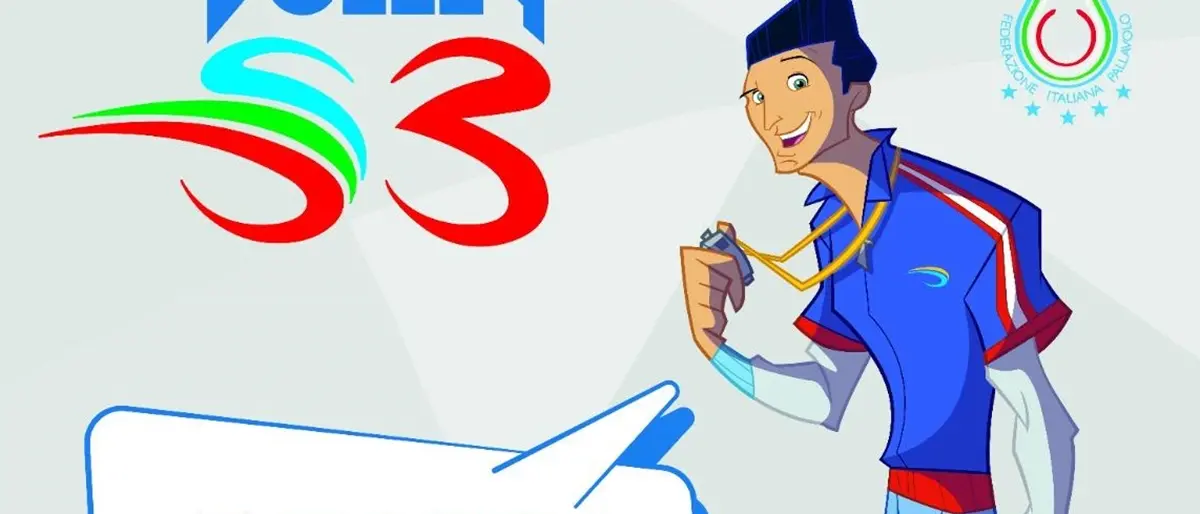 Volley S3, giovedì la tappa a Reggio al palaCalafiore con i campioni Lucchetta e Vermiglio