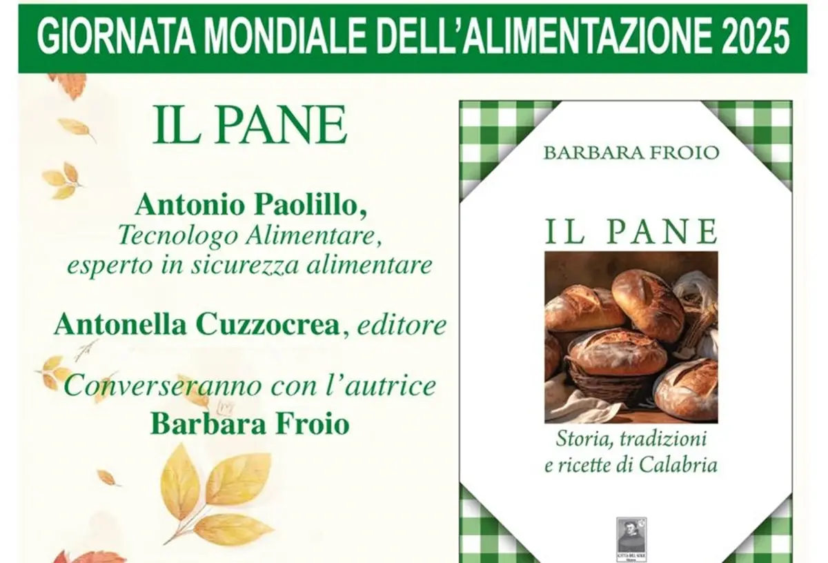 Giornata mondiale dell'Alimentazione a Reggio, giovedì allo spazio Open una conversazione sul Pane