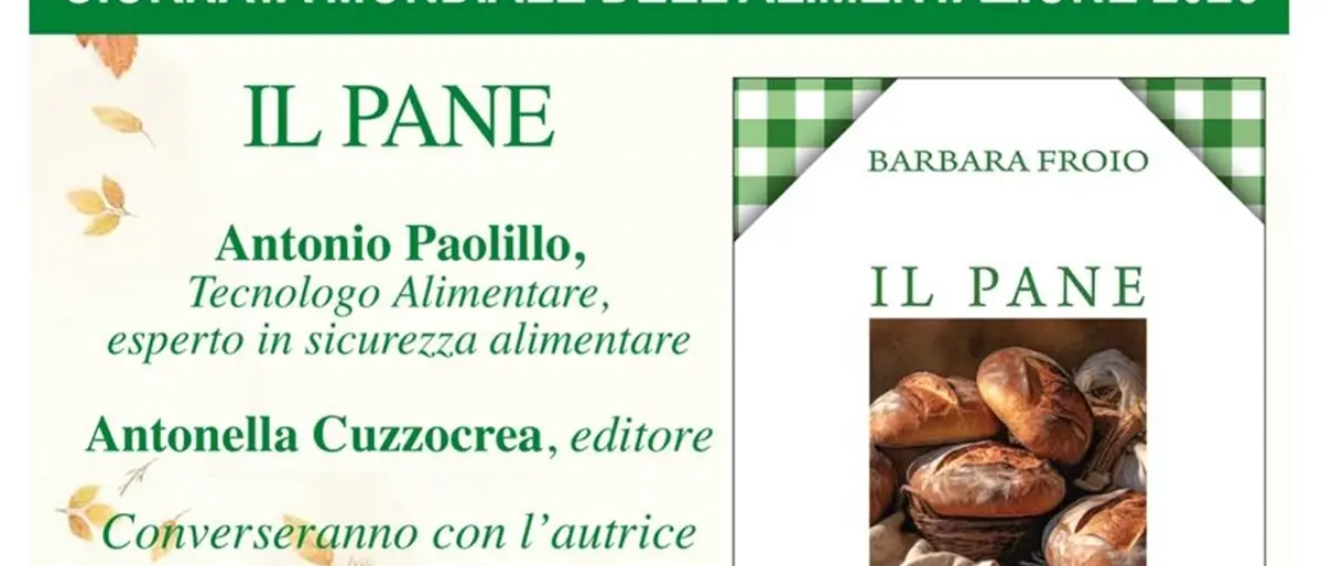 Giornata mondiale dell'Alimentazione a Reggio, giovedì allo spazio Open una conversazione sul Pane
