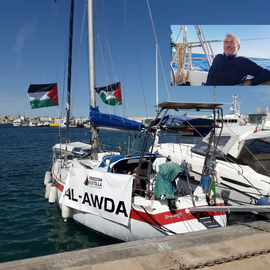 Freedom Flotilla, Primerano rientrato a Reggio: «Questa tregua non basterà, occorre ancora invocare una Palestina Libera»