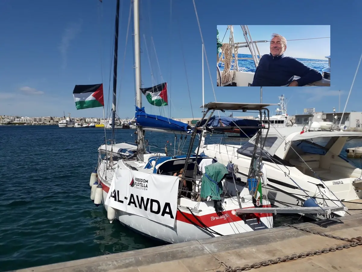 Freedom Flotilla, Primerano rientrato a Reggio: «Questa tregua non basterà, occorre ancora invocare una Palestina Libera»