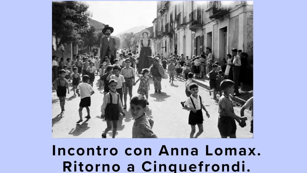 Cinquefrondi, due giornate dedicate alla memoria e alla cultura con Anna Lomax e Tiberio Bentivoglio