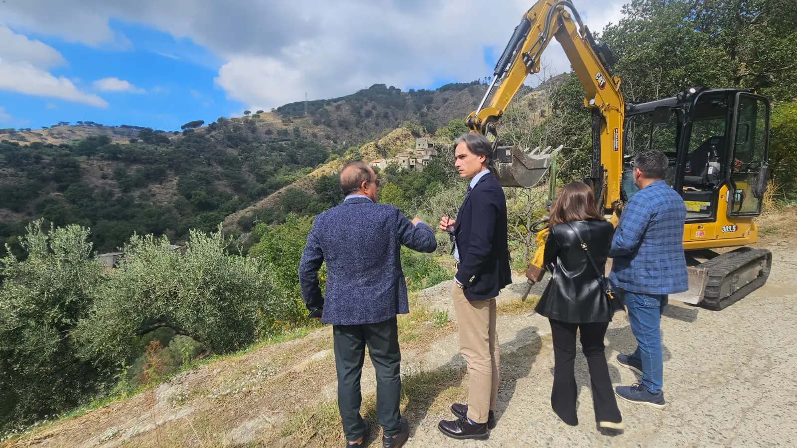 Reggio, al via i lavori per la messa in sicurezza dei tratti franati a monte della frazione di Trunca