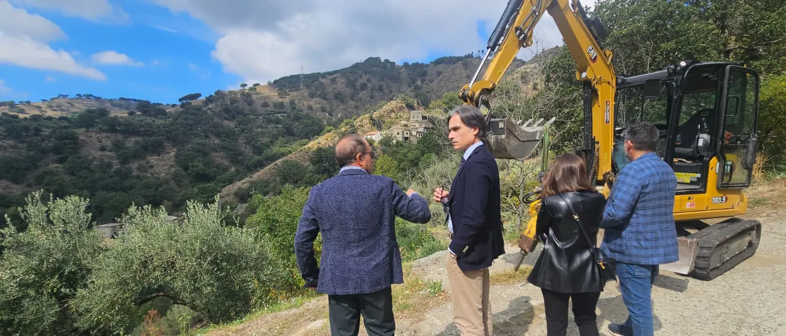 Reggio, al via i lavori per la messa in sicurezza dei tratti franati a monte della frazione di Trunca