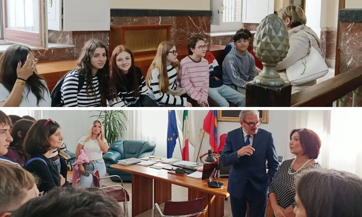 Vibo, l’amministrazione comunale accoglie di studenti spagnoli protagonisti del progetto Erasmus\n