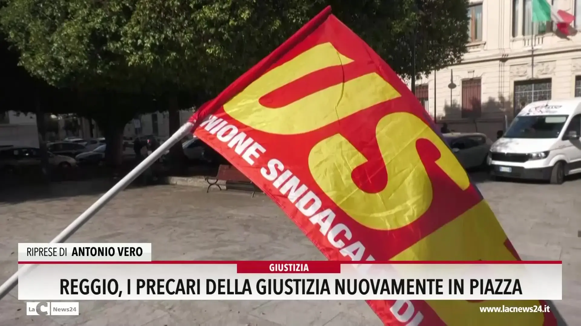 Reggio, i precari della giustizia nuovamente in piazza