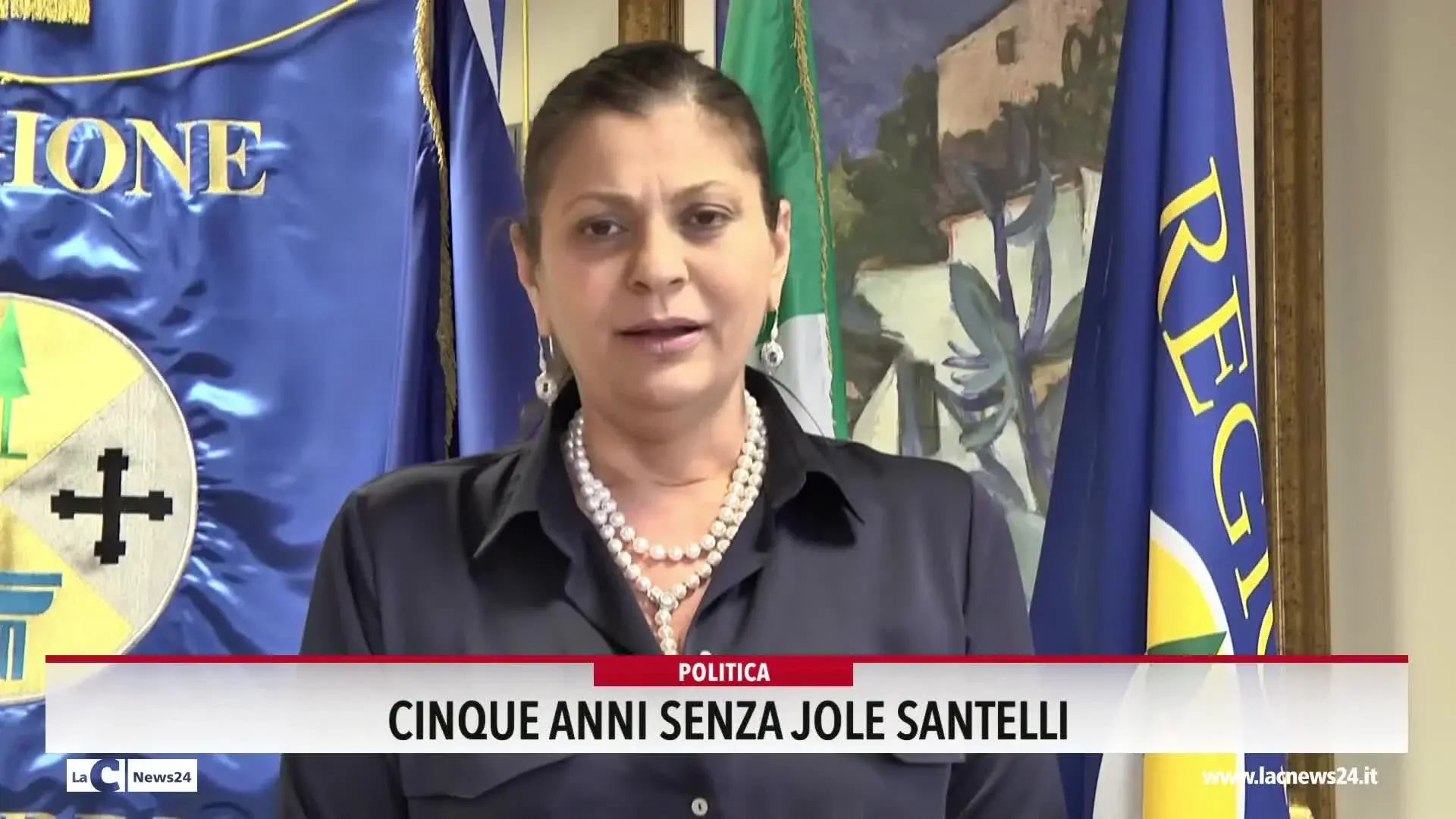 Cinque anni senza Jole Santelli