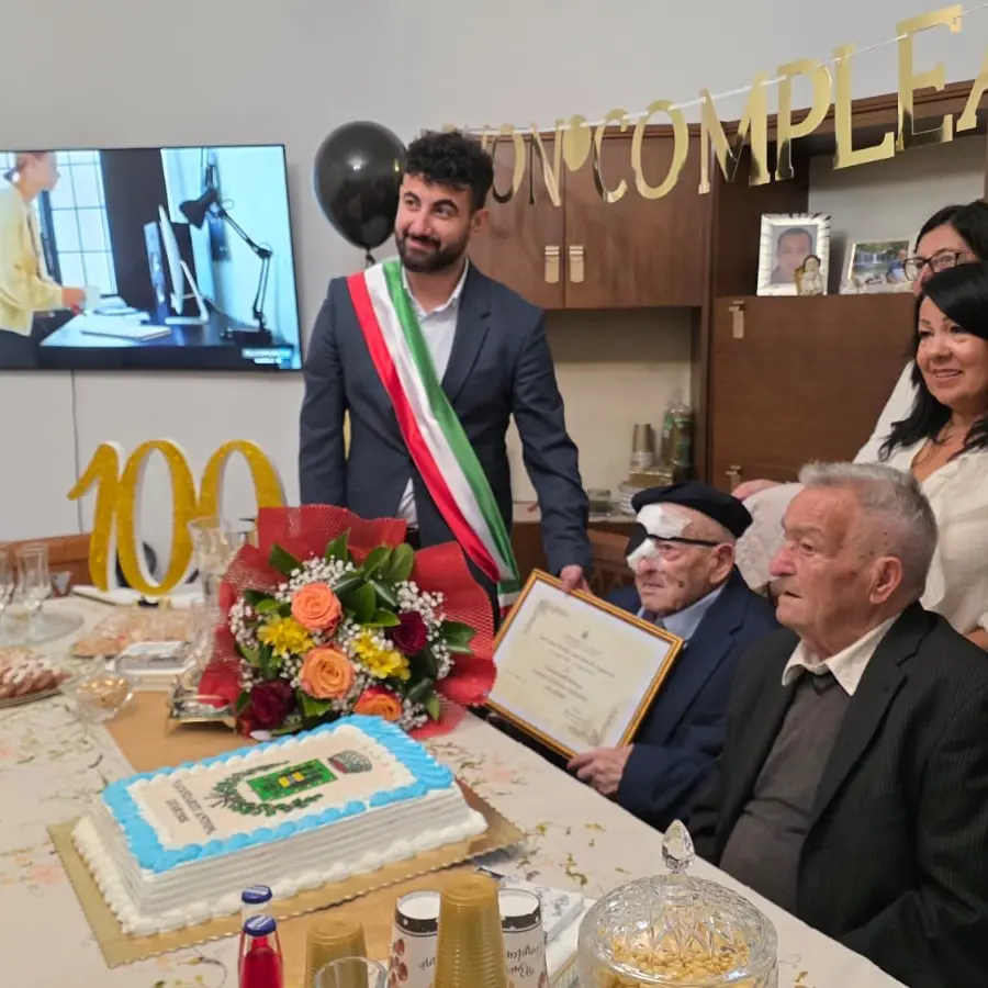 Platì celebra i 100 anni di Antonio Catanzariti