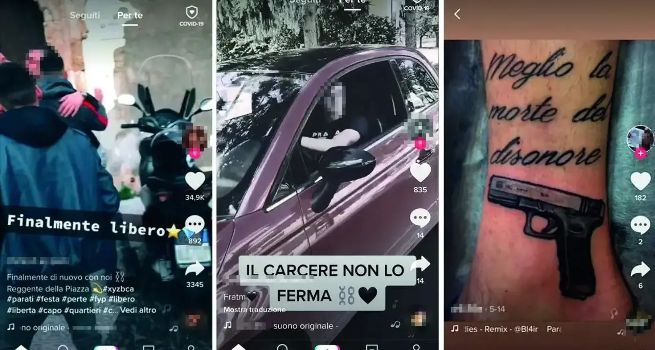 Tik tok mafia: così ’ndrangheta e camorra vanno alla conquista dei social per affascinare i giovani\n