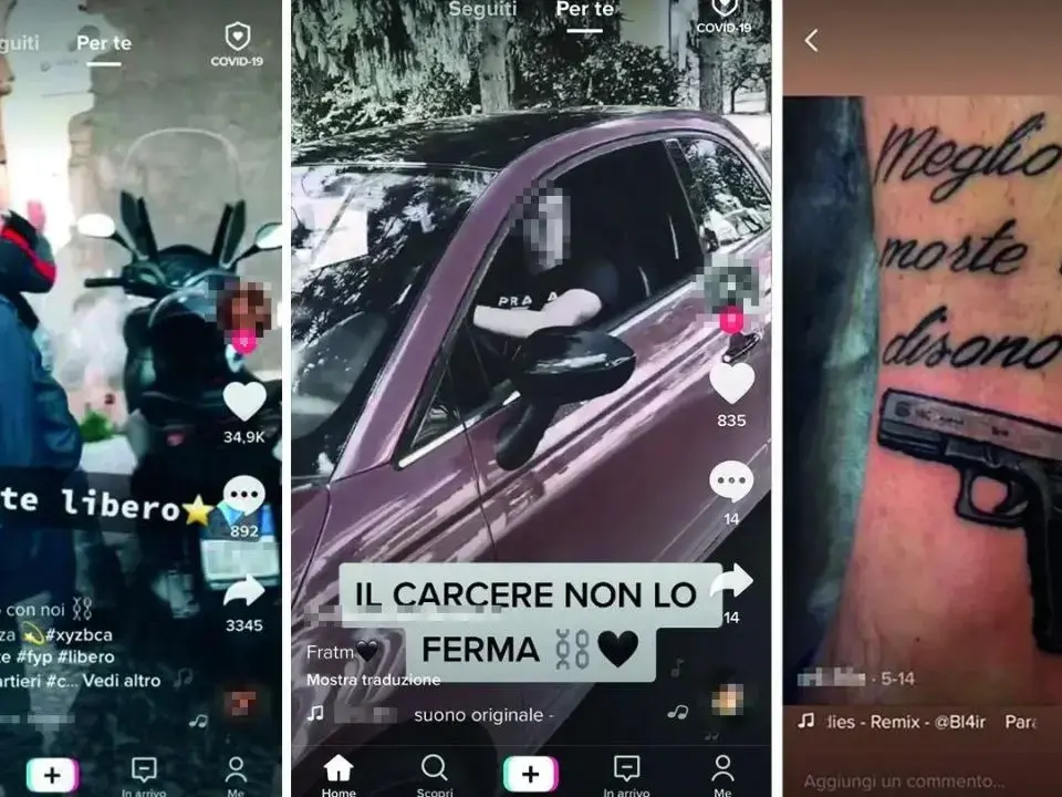 Tik tok mafia: così ’ndrangheta e camorra vanno alla conquista dei social per affascinare i giovani