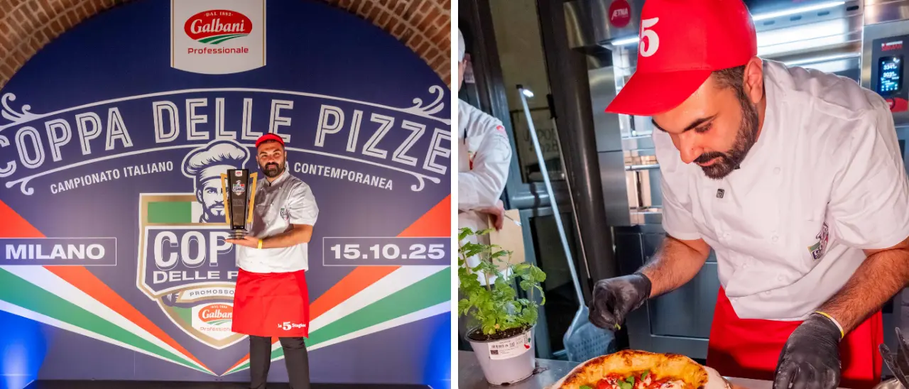 È vibonese il miglior pizzaiolo contemporaneo d’Italia: Antonio D’Angelo vince il titolo a Milano\n