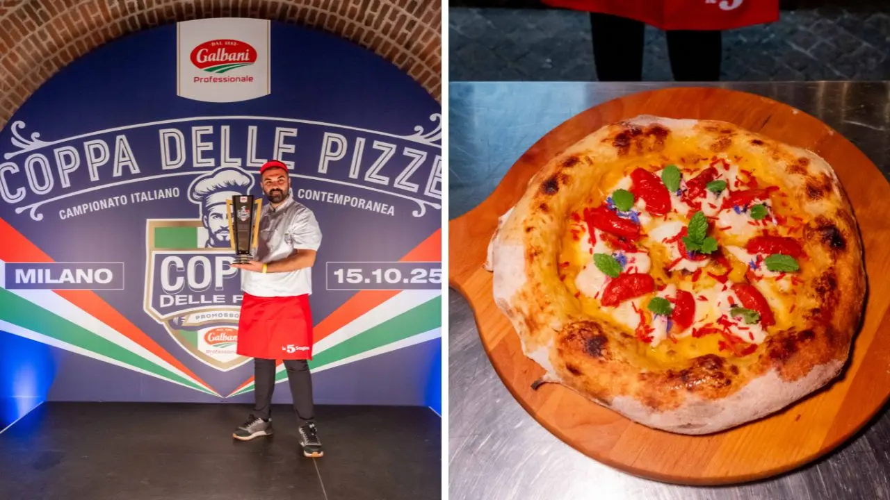 Pizza Contemporanea 2025, il calabrese Antonio D’Angelo vince a Milano il titolo di campione d’Italia\n