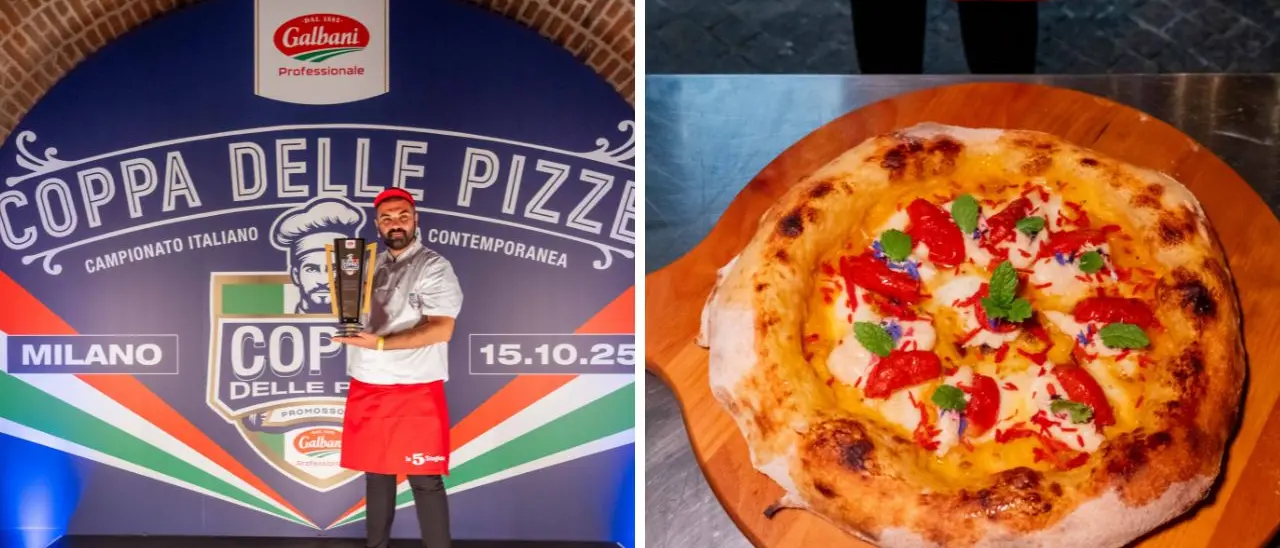 Pizza Contemporanea 2025, il calabrese Antonio D’Angelo vince a Milano il titolo di campione d’Italia\n
