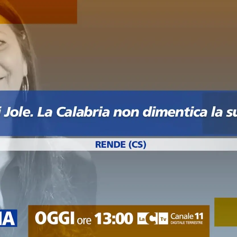 Nel nome di Jole, la Calabria non dimentica la sua presidente: approfondimento a Dentro la notizia\n