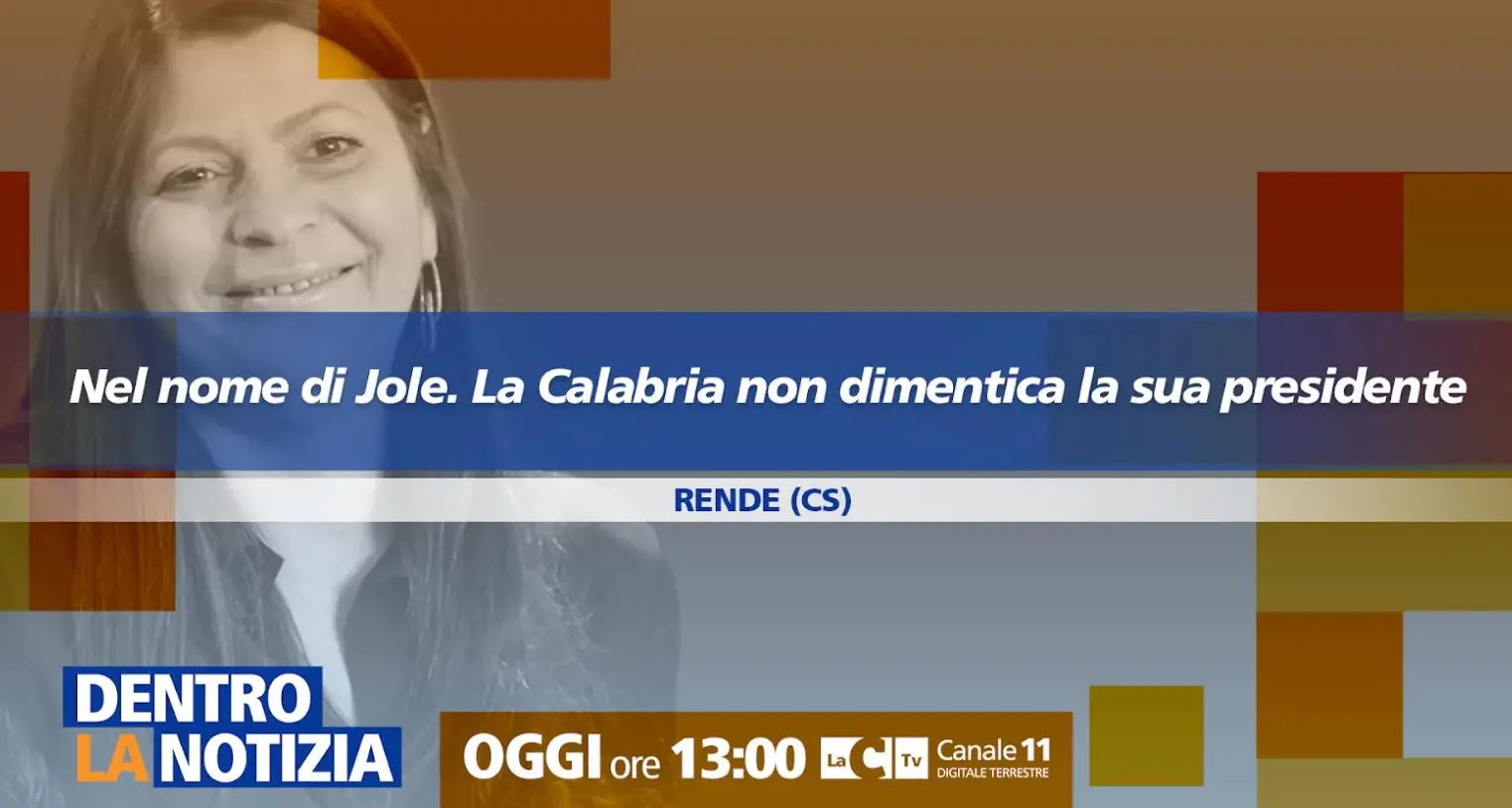 Nel nome di Jole, la Calabria non dimentica la sua presidente: approfondimento a Dentro la notizia\n